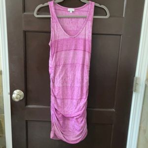 Dress Spendid purple ruched